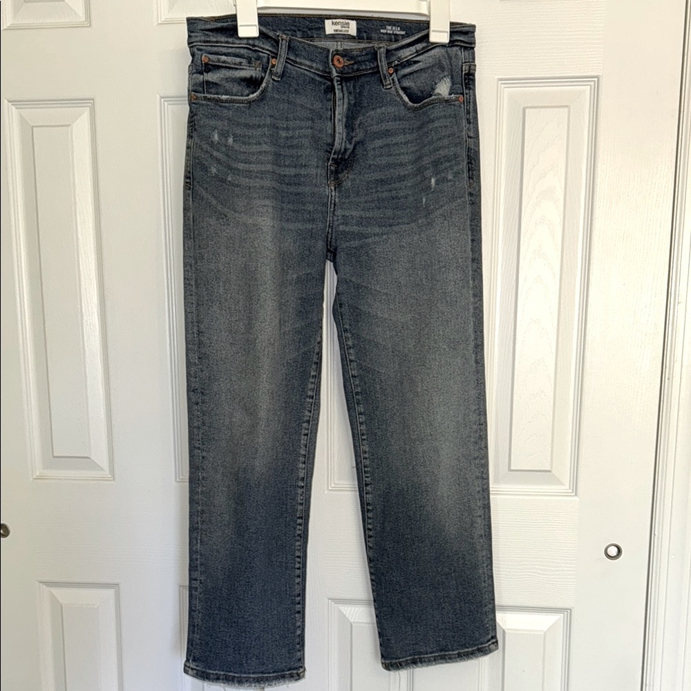 Kensie Jeans vintageluxe The Ella high rise straight leg